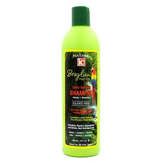 FANTASIA IC BRAZILIAN HAIR OIL DAILY KERATIN SHAMPOO 355ML/12OZ