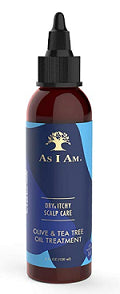 As I Am Dry & Itchy Scalp Care Olive & Tea Tree Oil Treatment 4oz/120ml