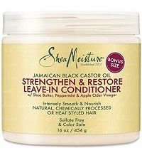 Shea Moisture Jamaican Black Castor Oil Strength & Restore Leave in Conditioner 454g