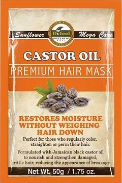 Difeel Castor Oil Premium Hair Mask Restorative Hair Care 50g/1.75oz