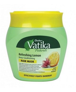 Vatika Naturals Refreshing Lemon Deep Conditioning Hair Mask 500g/17.63oz
