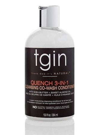 Tgin Quench 3-In-1 Co-Wash Conditioner 13.0oz/384ml
