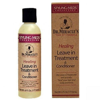 Dr.Miracle's Healing Leave In Treatment & Conditioner 6.oz-177.6ml