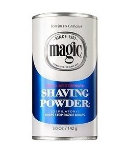 MAGIC  SHAVING POWDER REGULAR STRENGTH 142G/5OZ