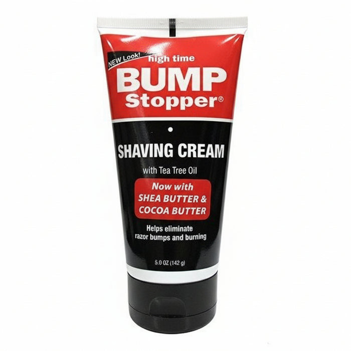 Crème à raser High Time Mump Stopper à l'huile d'arbre à thé 5.0/142g