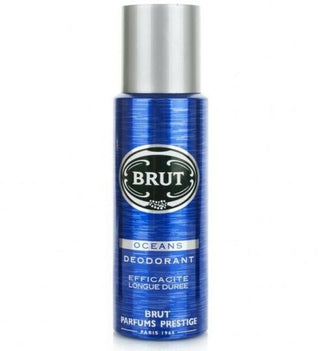 BRUT Deodorant OCEANS Efficacite Longue Duree 200ml