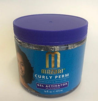 Mazuri Curly Perm Gel Activator 16oz/473ml