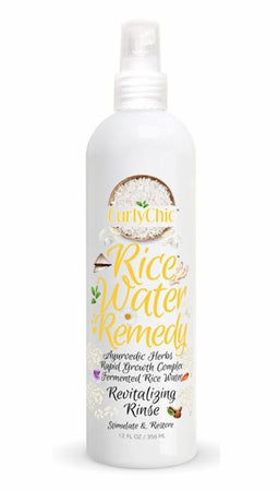 CurlyChic Rice Water Remedy Revitalizing Rinse 12oz/356ml