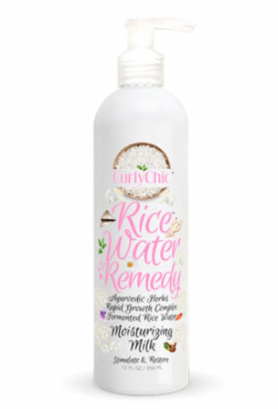 CurlyChic Rice Water Remedy moisturizing Milk 12oz/356ml