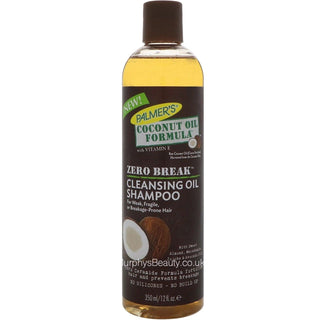 Palmer's Coconut Oil ZERO BREAK Cleansing Oil Shampoo 350ml/12oz