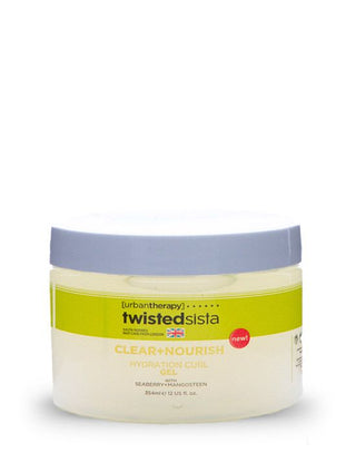 Twisted Sista Clear + Nourish Hydration Curl Gel 354ml/12oz