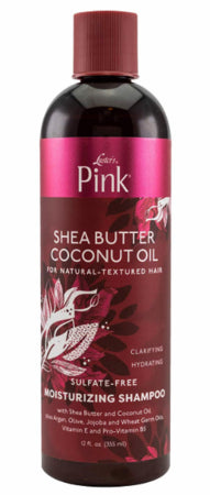 Luster's Pink Shea Butter Coconut Oil Sulfate-Free Moisturizing Shampoo 12oz/355ml