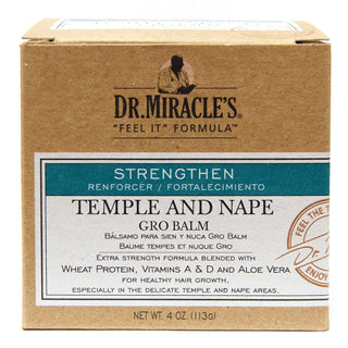 DR.Miracles Temple And Nape Gro Balm Regular 113g/4oz