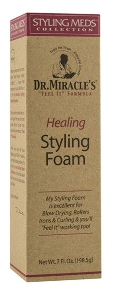 Dr. Miracle's Healing Styling Foam 7oz/198.5oz
