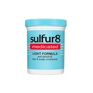 Sulfur8 Medicated Light Formula Anti-Dandruff hair & Scalp Conditioner 7.25oz/205g