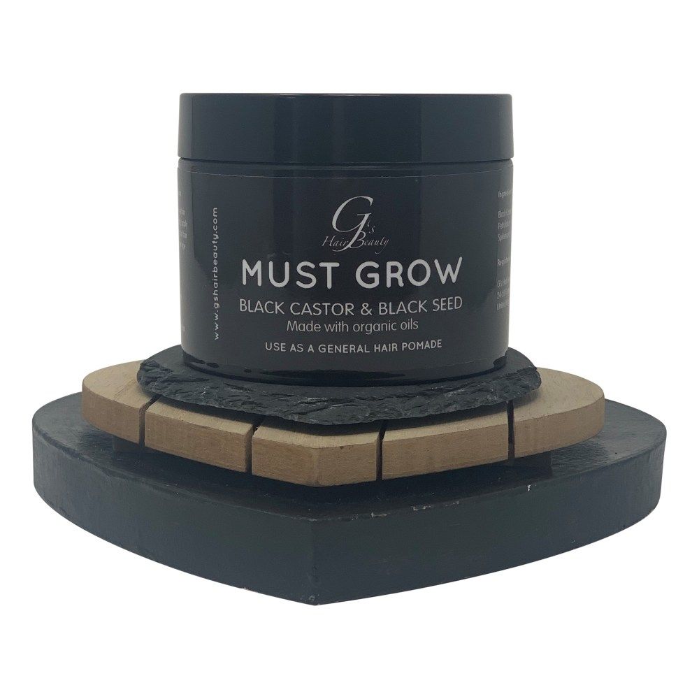 G's Hair Beauty Must Grow Ricin Noir et Graines Noires 290g