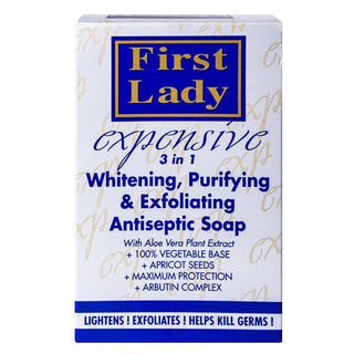 First Lady 3 In 1 Whitening,Purifying 7 Exfoliating Antiseptic Soap 200g/7oz
