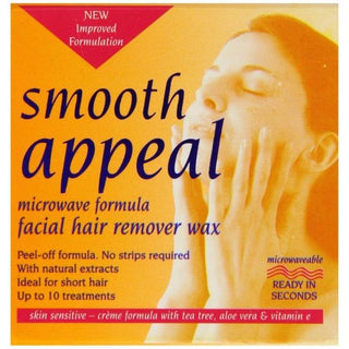 Smooth Appeal Microwave Formula Facial Hair Remover Wax 40g/1.4oz