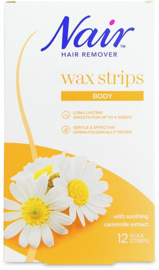 Nair Wax Removal - 12 Wax Strips