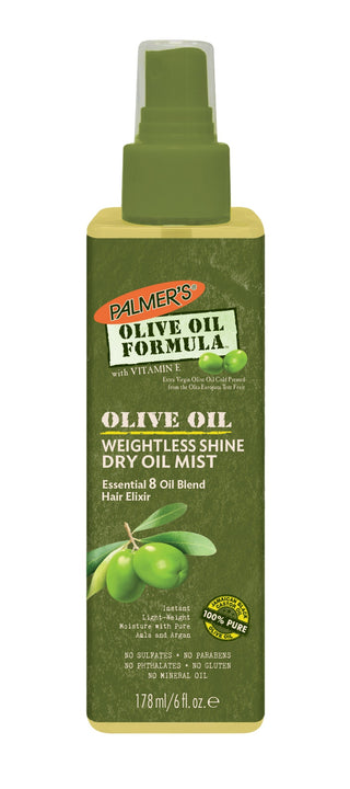 Palmer's Olive Oil Weightless Shine Dry Oil Mist 178ml/6oz