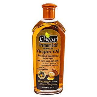 Chear Premium Gold Moroccan Argan Oil 200ml/6.76oz