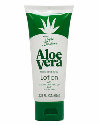 Triple Lanolin Aloe Vera Hand & Body Lotion 2.25oz/66ml