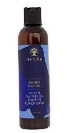 As I Am Dry & Itchy Scalp Care  Olive & Tea Tree Oil Leave - In Conditioner 8.oz - 237ml