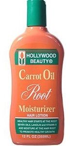 Hollywood Beauty Carrot Oil Root Moisturizer Hair Lotion 355ml/12oz