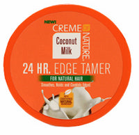 Creme of Nature COCONUT MILK 24hr Edge Tamer For Natural Hair 2.25oz/63.7g