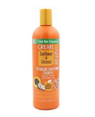 Creme Of Nature SUNFLOWER & COCONUT Detangling Conditioning Shampoo 450ml/15.2oz