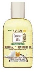 Creme Of Nature COCONUT MILK Essential 7 Treatment Oil 118.3ml/4oz