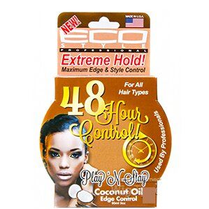 ECO STYLE PLAY 'N STAY EDGE AND STYLE CONTROL - COCONUT OIL 90ML/3OZ