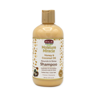 African Pride Moisture Miracle Nourish & shine Shampoo 473ml/16oz