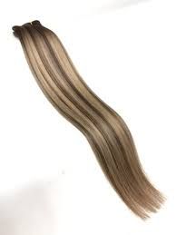 Dress Maker Unlimited 8 Pcs Clip In Hair Single Weft Straight 100% Human Hair