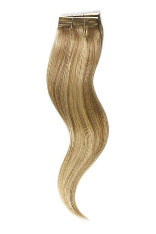 Dress Maker Unlimited 8 Pcs Clip In Hair Single Weft Straight 100% Human Hair