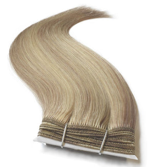 Dress Maker Unlimited 8 Pcs Clip In Hair Single Weft Straight 100% Human Hair