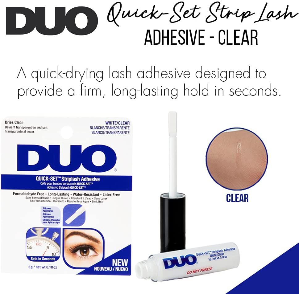DUO ADHÉSIF STRIPLASH À PRISE RAPIDE NE GEL PAS BLANC/CLAIR