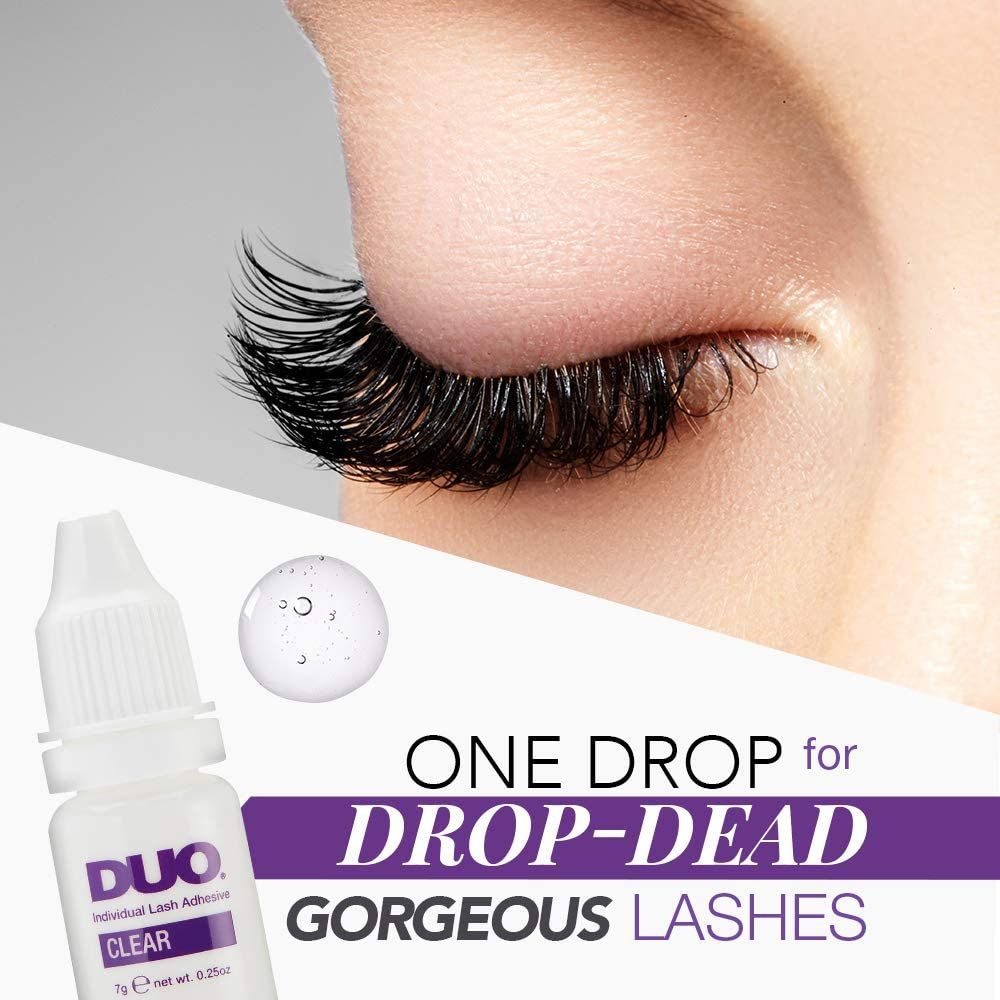 Adhésif pour cils individuels Duo, 7 g, transparent