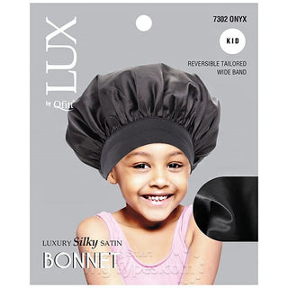 LUX By Qfitt Luxury Silky Satin Bonnet kid