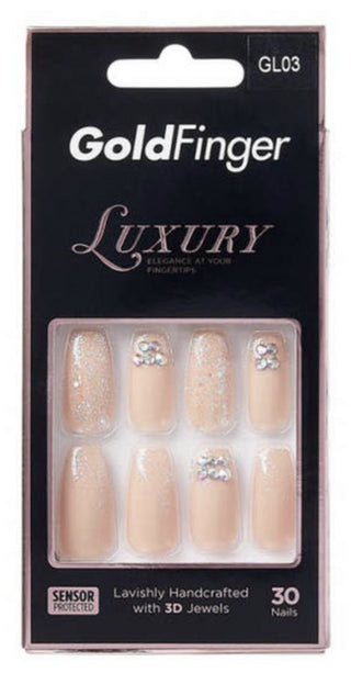 Kiss Gold Finger Luxury 30 Nails (GFL12)