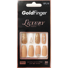 Kiss Gold Finger Luxury 30 Nails (GFL12)
