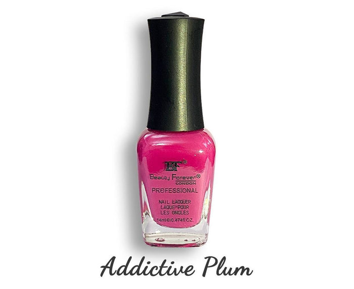 Peinture à ongles professionnelle Beauty Forever London - Addictive Plum 17