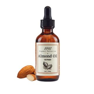 1992 organic almond oil 2oz hair skin nourishing lightweight natural oil treatment