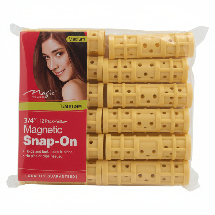 Magic Collection 3/4" 12 Pack Snap Around Rollers