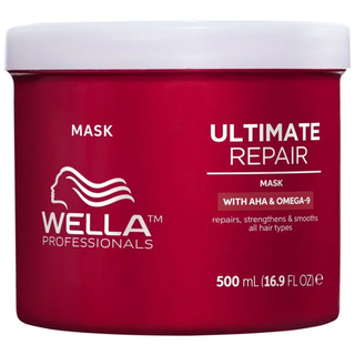 Wella Ultimate Repair hair mask 500ml strengthens smooths damaged hair treatment mask