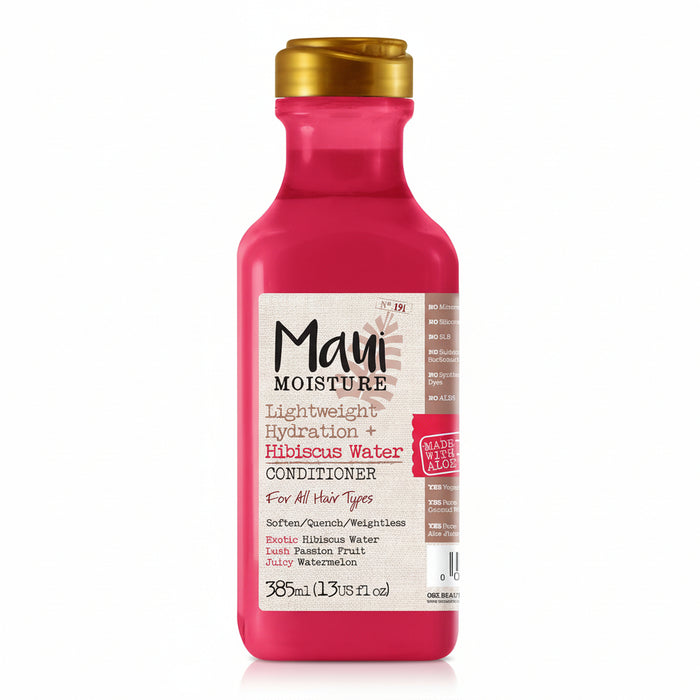 Maui Moisture Hair Care Après-shampooing léger à l'eau d'hibiscus 13fl.oz