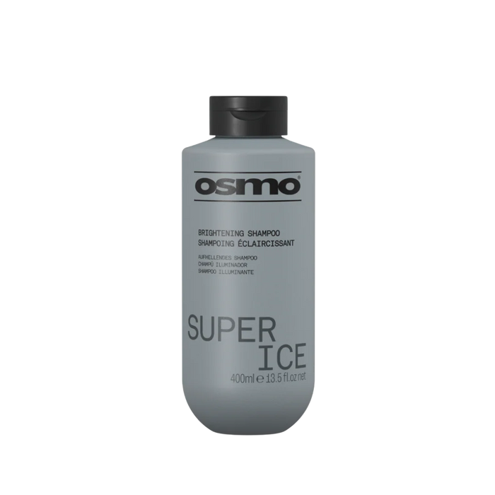 Osmo Super Ice Brightening Shampoo 400ml | Blonde & Grey Hair Brightening Care