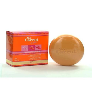 F&W So Carrot Savon Gommant Exfoliating Soap Enriched with Carrot Oil 200gm/7 oz