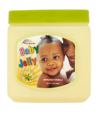 PCC Brands Baby Jelly With Aloa Vera Scented with Vitamin E-369 GM/13 oz.