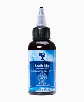 Camille Rose Black Caster Oil + Chebe Repair Pure Strengthening oil- 59ml/2 fl.oz